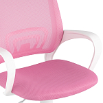 Офисное кресло с основанием из белого пластика Desk chairs Pink варинант исполнения - 6 | Loft Concept в Сочи