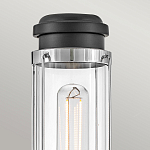 Бра для ванных комнат с прозрачным цилиндрическим плафоном на круглом основании Hinkley варинант исполнения - 8 | Loft Concept в Сочи