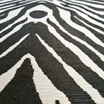 Мебельная ткань Шенилл черно-белый принт 140 см T3-1 варинант исполнения - 3 | Loft Concept в Сочи