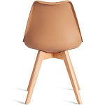 Стул с мягким сиденьем Arvika Latte варинант исполнения - 4 | Loft Concept в Сочи