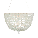 Люстра круглая с каскадом из декоративных элементов Sea Glass варинант исполнения - 1 | Loft Concept в Сочи
