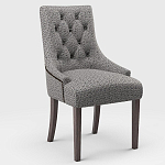 Мебельная ткань Шенилл серый цвет 142 см T4-46 варинант исполнения - 5 | Loft Concept в Сочи