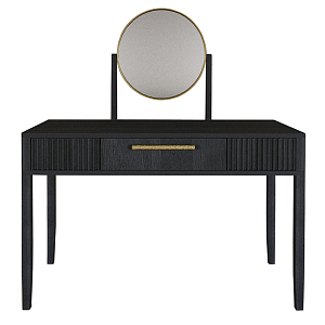 Туалетный Стол с зеркалом Primo Черный дуб