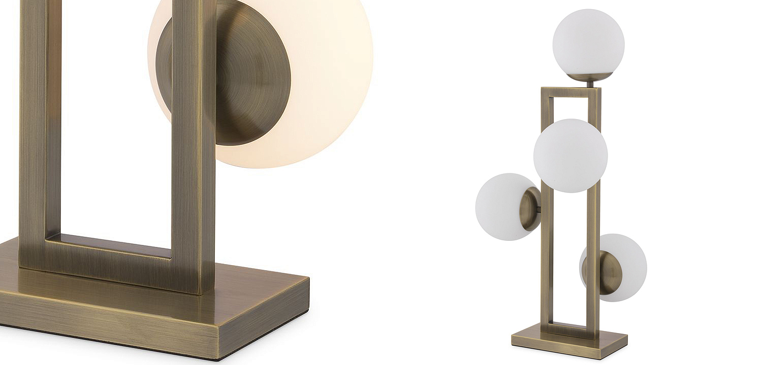 Настольная лампа Eichholtz Table Lamp Pascal brass Настольная лампа Eichholtz Table Lamp Pascal brass - Loft-Concept в Сочи