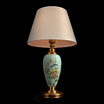 Настольная лампа голубая с изображением птиц Slip Away варинант исполнения - 4 | Loft Concept в Сочи