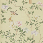 Обои ручная роспись Askew Verdigris  варинант исполнения - 3 | Loft Concept в Сочи