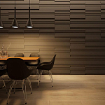 Гипсовая 3D Панель M-07 варинант исполнения - 1 | Loft Concept в Сочи