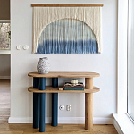 Панно дизайнерское из нитей Quiet Sea варинант исполнения - 1 | Loft Concept в Сочи