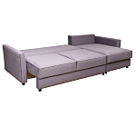 Диван трехместный раскладной Giorgio Sofa серый варинант исполнения - 4 | Loft Concept в Сочи