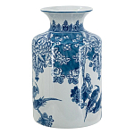 Ваза с мотивами цветущего сада с попугаями Vase Inspired by Nature варинант исполнения - 2 | Loft Concept в Сочи