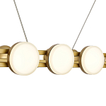 Люстра овальная с круглыми светодиодными источниками света Maxine Light варинант исполнения - 6 | Loft Concept в Сочи