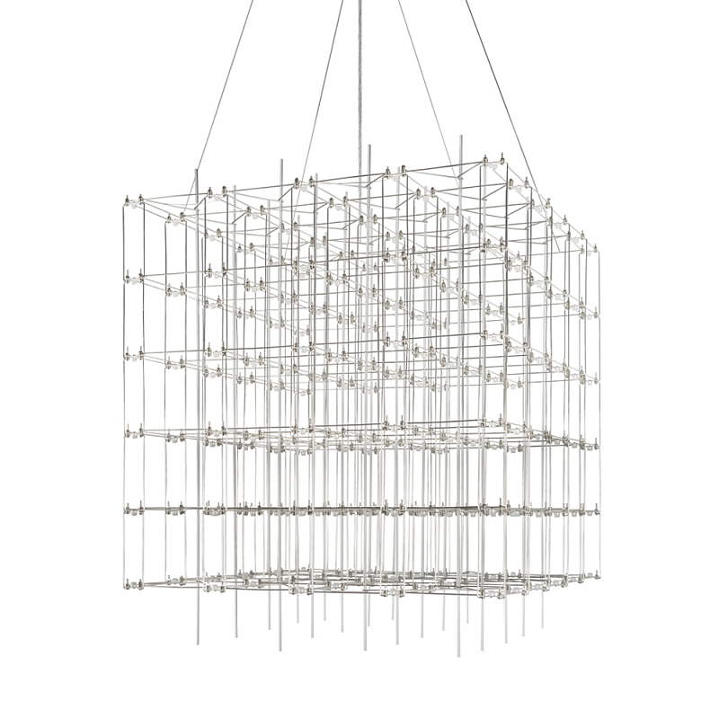 Подвесной светильник Fascinating Matrix Хром в Сочи | Loft Concept 