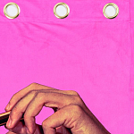 Штора Seletti Lipstick Pink варинант исполнения - 1 | Loft Concept в Сочи