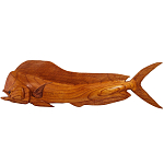 Статуэтка деревянная в виде рыбы Fish of the World варинант исполнения - 1 | Loft Concept в Сочи