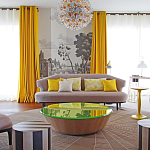 Обои ручная роспись Views of Italy Charvet варинант исполнения - 2 | Loft Concept в Сочи