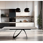 Стол обеденный раскладной керамический Natural Beauty Ceramics варинант исполнения - 5 | Loft Concept в Сочи