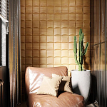 Гипсовая 3D панель с принтографией PM-103 варинант исполнения - 4 | Loft Concept в Сочи