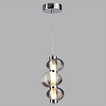 Подвесной светильник с 3-мя рифлеными стеклянными шарами Marcelh Light варинант исполнения - 8 | Loft Concept в Сочи