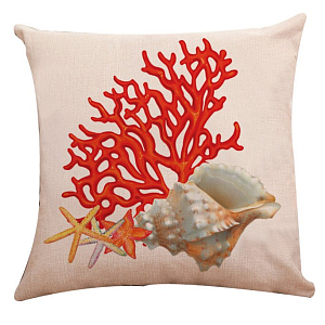 Подушка Красные Кораллы III