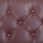 Диван из натуральной кожи на 4-х деревянных ножках из массива бука Chloe Leather Seating vine варинант исполнения - 5 | Loft Concept в Сочи