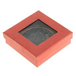 Зеркало карманное двухстороннее круглое из натурального камня Серафинит в подарочной упаковке Gold Stone Mirrors варинант исполнения - 4 | Loft Concept в Сочи