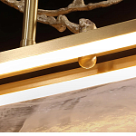 Люстра прямоугольная из фактурного стекла Chandelier Beam варинант исполнения - 9 | Loft Concept в Сочи