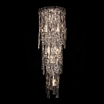 Бра с каскадом из прозрачного хрусталя и корпусом из металла цвета хром Constant Sparks варинант исполнения - 7 | Loft Concept в Сочи