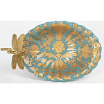 Фарфоровая чаша Золотая стрекоза Marlo Turi варинант исполнения - 3 | Loft Concept в Сочи