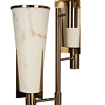 Торшер на три лампы с расцветкой под мрамор на матовом металлическом основании Elegant Classic Light варинант исполнения - 2 | Loft Concept в Сочи