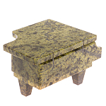 Шкатулка в виде рояля из натурального камня змеевик Stone Casket варинант исполнения - 3 | Loft Concept в Сочи