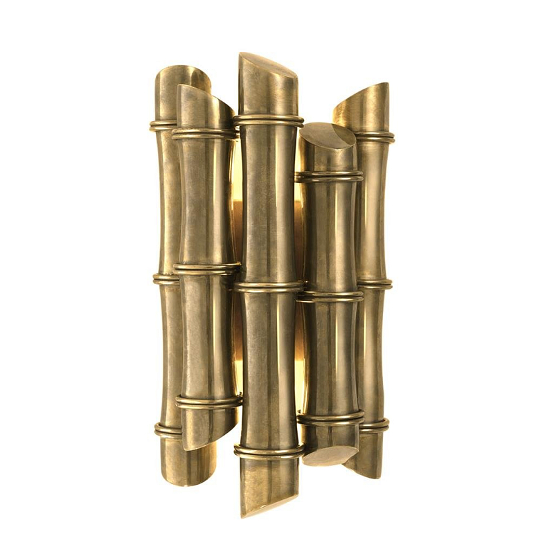 Бра Wall Lamp Damian Brass Латунь Античная полированная Бра Wall Lamp Damian Brass Латунь Античная полированная в Сочи | Loft Concept