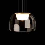 Подвесной светильник с куполообразным прозрачным стеклянным плафоном Grada Light варинант исполнения - 4 | Loft Concept в Сочи