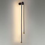 Бра черного цвета с изогнутым плафоном Luke Lampco Tracer Lamp варинант исполнения - 3 | Loft Concept в Сочи