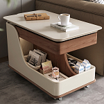 Журнальный столик передвижной с подъемной столешницей Table Trolley варинант исполнения - 1 | Loft Concept в Сочи