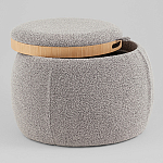 Пуф-трансформер Люкке с крышкой серый варинант исполнения - 2 | Loft Concept в Сочи