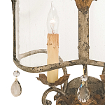 Бра настенное с цветочным мотивом Aged Luxury варинант исполнения - 1 | Loft Concept в Сочи