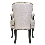 Кресло c растительным орнаментом Aubrey Classical Armchair beige jacquard варинант исполнения - 2 | Loft Concept в Сочи