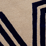 Дизайнерский ковер в виде звезды Poltronova Tappeto Stellina  Navy Blue Grey Rug варинант исполнения - 4 | Loft Concept в Сочи