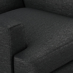 Мебельная ткань Шенилл черный цвет 138 см T4-35 варинант исполнения - 4 | Loft Concept в Сочи