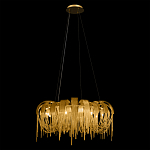 Люстра круглая подвесная с металлическими дугами и длинными цепочками 80 см Atlantis Chain варинант исполнения - 11 | Loft Concept в Сочи