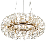 Круглая подвесная люстра Crystal Dandelions Chandelier варинант исполнения - 1 | Loft Concept в Сочи