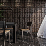 Гипсовая 3D панель с принтографией PM-26 варинант исполнения - 3 | Loft Concept в Сочи