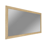 Зеркало прямоугольное с классической деревянной рамой Harper Line варинант исполнения - 2 | Loft Concept в Сочи