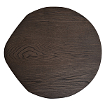 Столик журнальный приставной темный шпон Form Graphics варинант исполнения - 2 | Loft Concept в Сочи