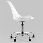 Офисный стул на металлическом основании EGGERY White варинант исполнения - 3 | Loft Concept в Сочи