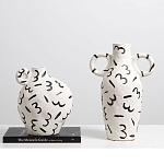 Декоративная ваза White Doodle Vase S варинант исполнения - 2 | Loft Concept в Сочи