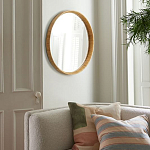 Зеркало круглое в раме из ротанга Wickerwork варинант исполнения - 6 | Loft Concept в Сочи