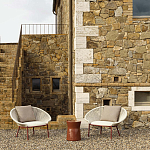 Дизайнерское уличное кресло с веревочной спинкой PETALO Armchair варинант исполнения - 5 | Loft Concept в Сочи