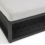 Садовый диван на каркасе из алюминия Petro варинант исполнения - 3 | Loft Concept в Сочи