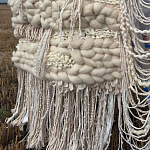 Вязанное панно для ресторана WINTER варинант исполнения - 3 | Loft Concept в Сочи